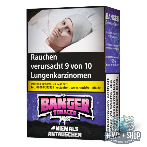 Banger Tobacco | #Niemals Antäuschen | 25g
