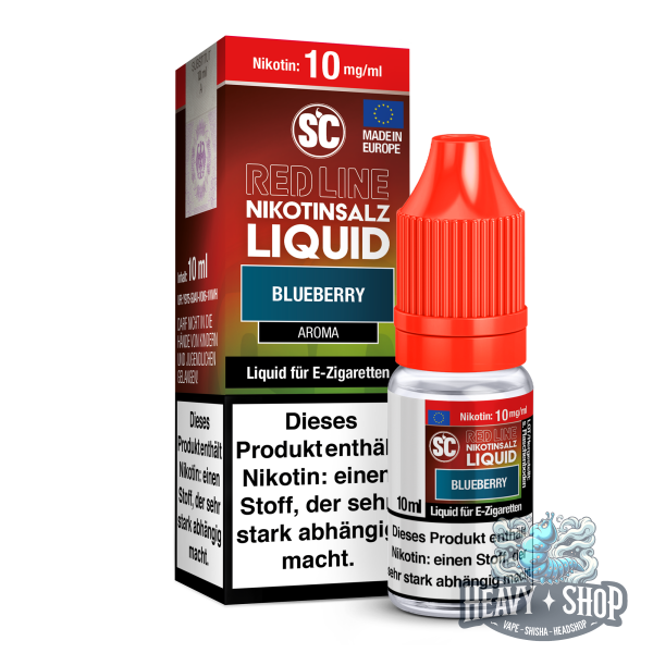 SC Liquid | Red Line | Blueberry | 10mg