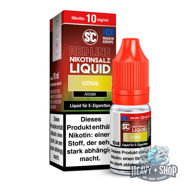 SC Liquid | Red Line | Citrus | 10mg