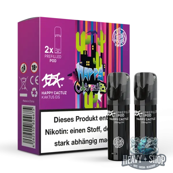 187 | Pod | Happy Cactuz | 20mg/ml | 2 Stück