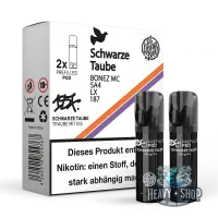 187 | Pod | Schwarze Taube | 20mg/ml | 2 Stück