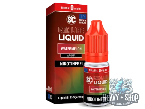 SC Liquid | Red Line | Watermelon | 0mg | Nikotinfrei