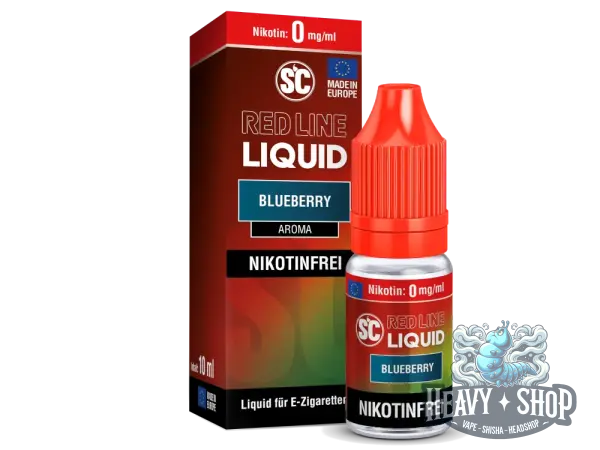 SC Liquid | Red Line | Blueberry | 0mg | Nikotinfrei