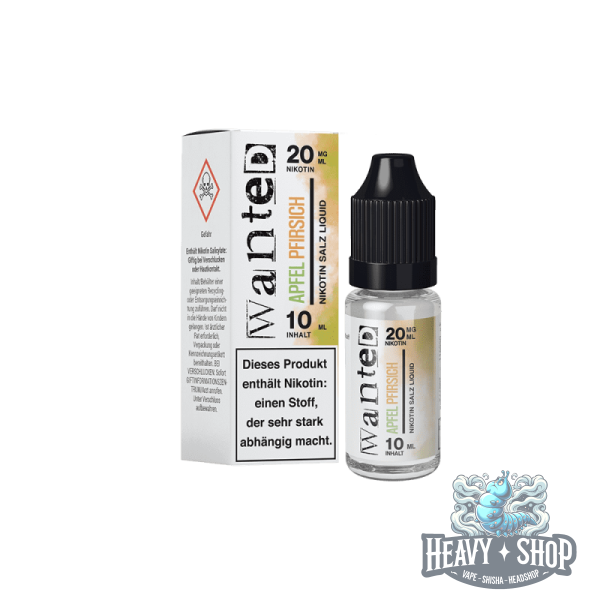 Wanted | Overdosed e-Liquid | Apfel Pfirsich | 20mg