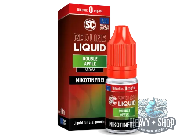 SC Liquid | Red Line | Double Apple | 0mg | Nikotinfrei