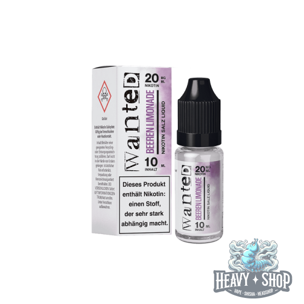 Wanted | Overdosed e-Liquid | Beeren Limonade | 20mg