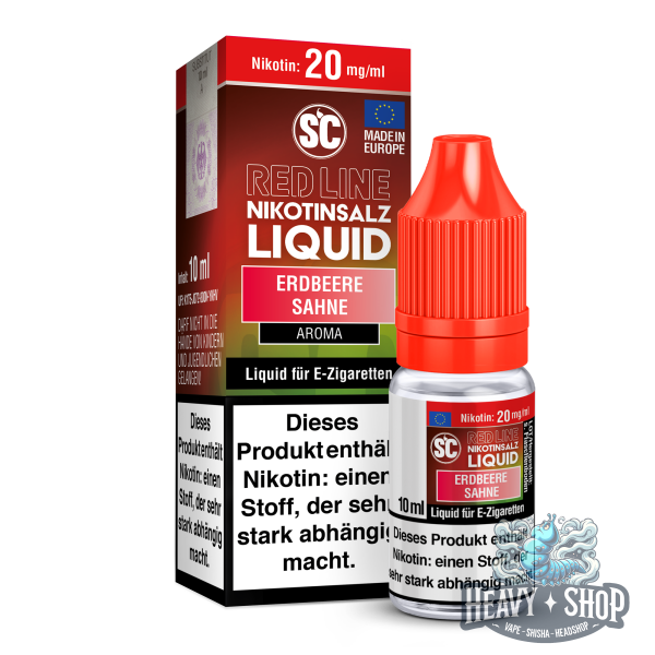 SC Liquid | Red Line | Erdbeere Sahne | 20mg