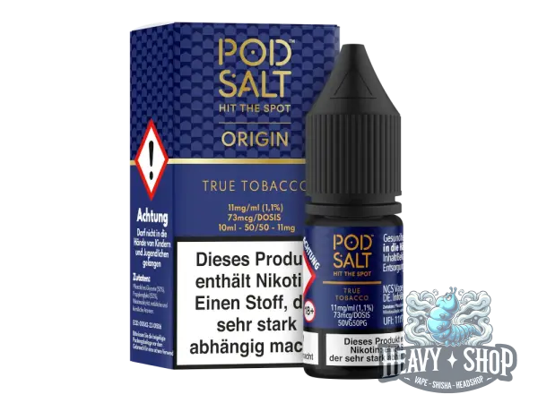 POD Salt | Origin | True Tobacco | NicSalt 11mg