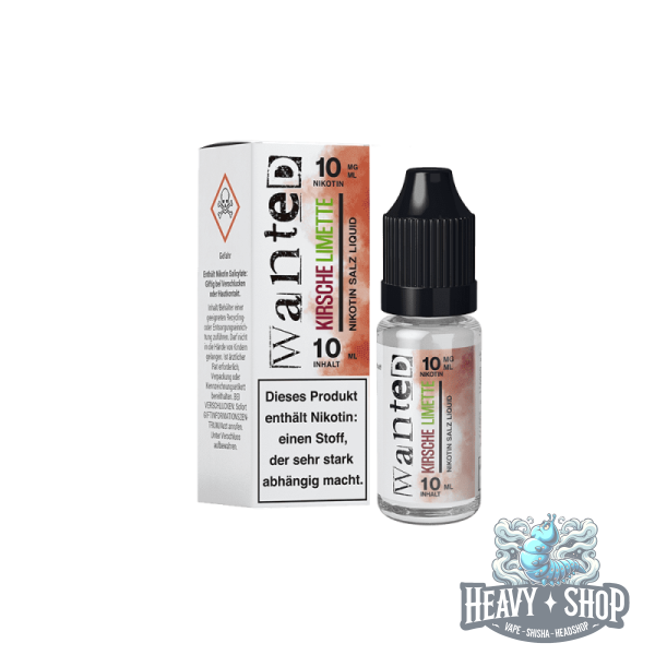 Wanted | Overdosed e-Liquid | Kirsche Limette | 10mg