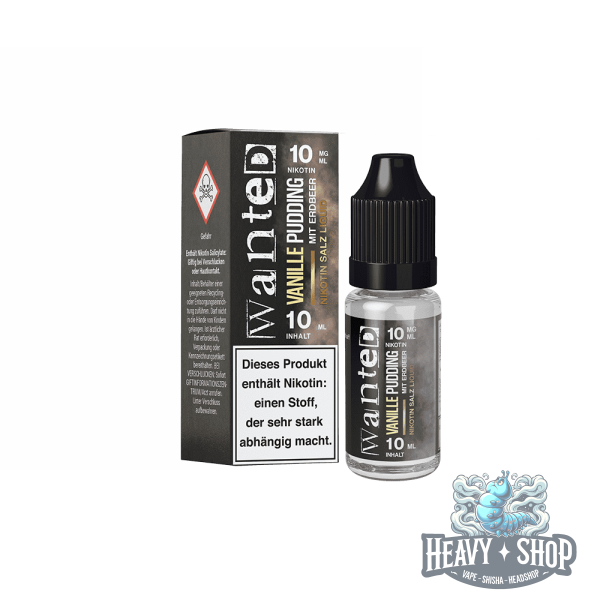 Wanted | Overdosed e-Liquid | Vanillepudding mit Erdbeer | 10mg