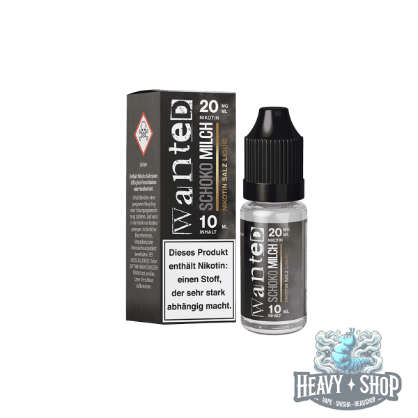 Wanted | Overdosed e-Liquid | Schokomilch | 20mg
