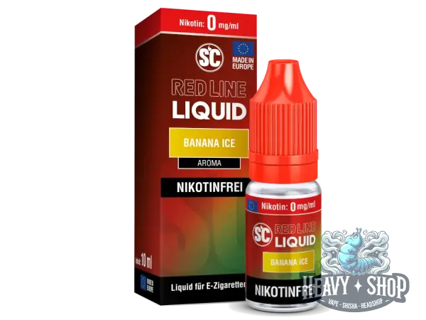 SC Liquid | Red Line | Banana Ice | 0mg | Nikotinfrei