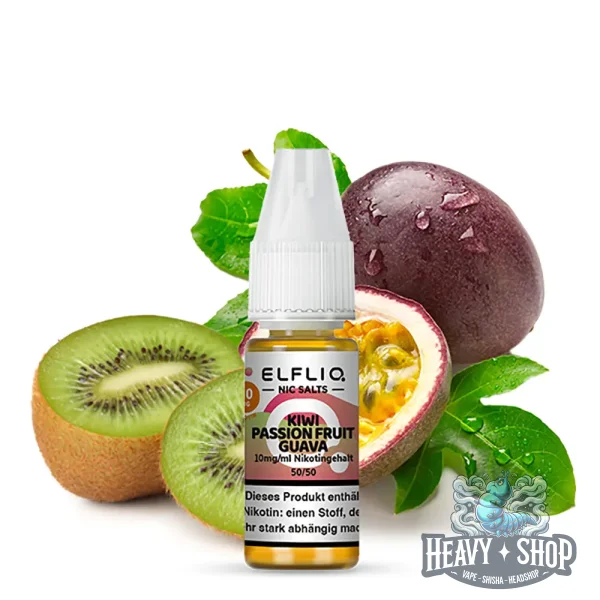 Elfliq | Kiwi Passion Fruit Guava | 10mg