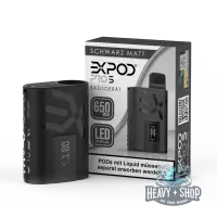 Expod Pro S | Akku 650mAh | Schwarz Matt