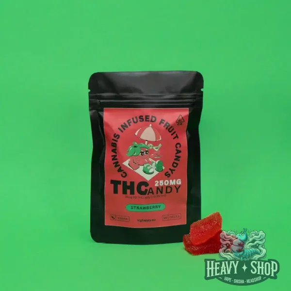 THCandy | Strawberry 250mg | Cannabis Infused Gummies