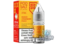 POD Salt | Xtra | Mango Strawberry Peach | NicSalt 10mg