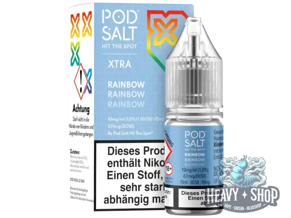 POD Salt | Xtra | Rainbow | NicSalt 10mg
