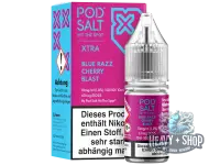 POD Salt | Xtra | Blue Razz Cherry Blast | NicSalt 10mg