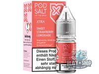 POD Salt | Xtra | Sweet Strawberry Lemonade | NicSalt 10mg