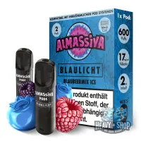 Al Massiva | Pod | Blaulicht | 17mg/ml | 2 Stück