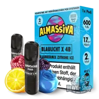 Al Massiva | Pod | Blaulicht x 4B | 17mg/ml | 2 Stück