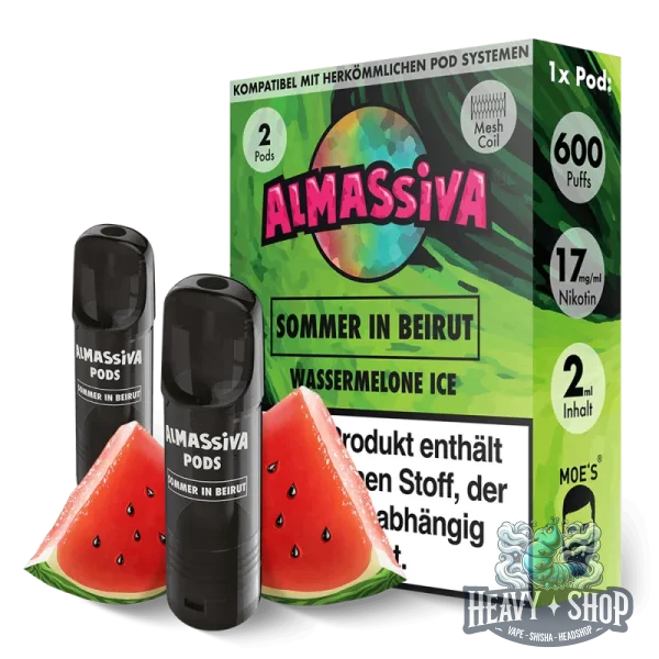 Al Massiva | Pod | Sommer in Beirut | 17mg/ml | 2 Stück