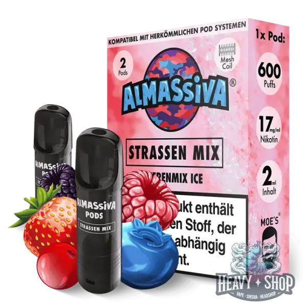 Al Massiva | Pod | Strassen Mix | 17mg/ml | 2 Stück