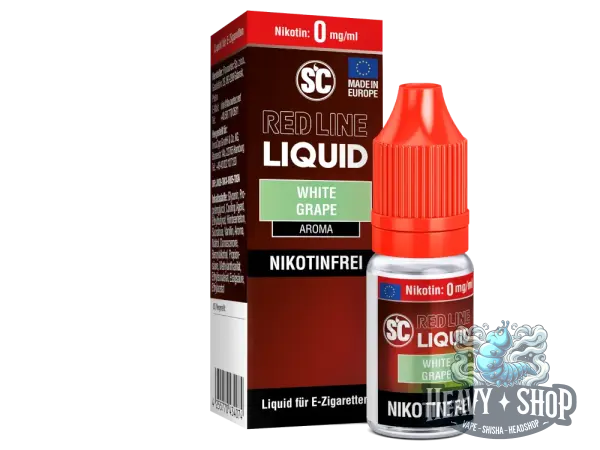 SC Liquid | Red Line | White Grape | 0mg | Nikotinfrei