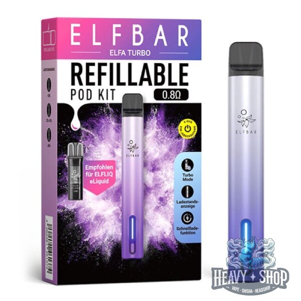 Elfa | Turbo Kit | 550 mAh | Aurora Lila
