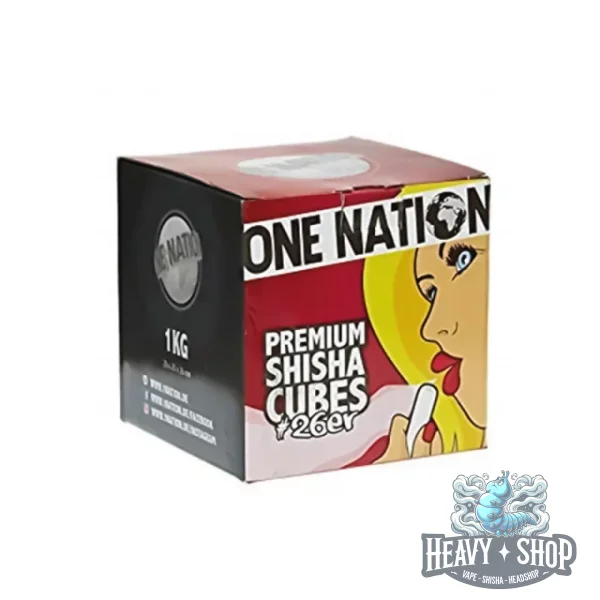 One Nation | 26er Naturkohle | 1KG