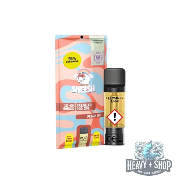 Sheesh | H2 Pod | Peach Ice | 2ml