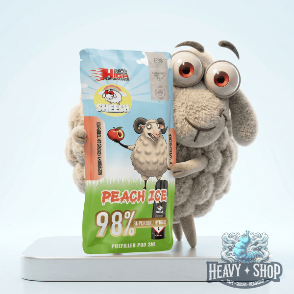Sheesh | Superior Pod | Peach Ice | Hybrid | 2ml
