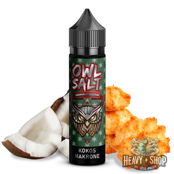 OWL Salt | Longfill | X-Max Edition | Kokos Makrone | 10ml