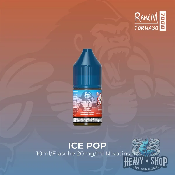 Fumot | RandM Tornado Liquid | Ice Pop | 20mg/ml