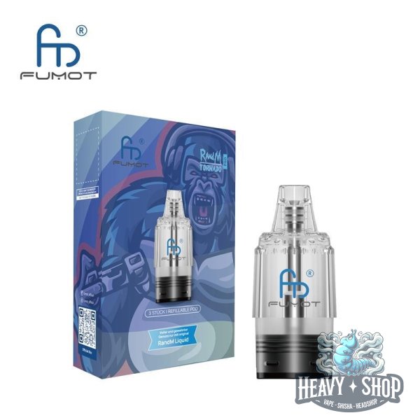 Fumot | RandM | Leer Pod 0.8 Ohm | 3 Stück