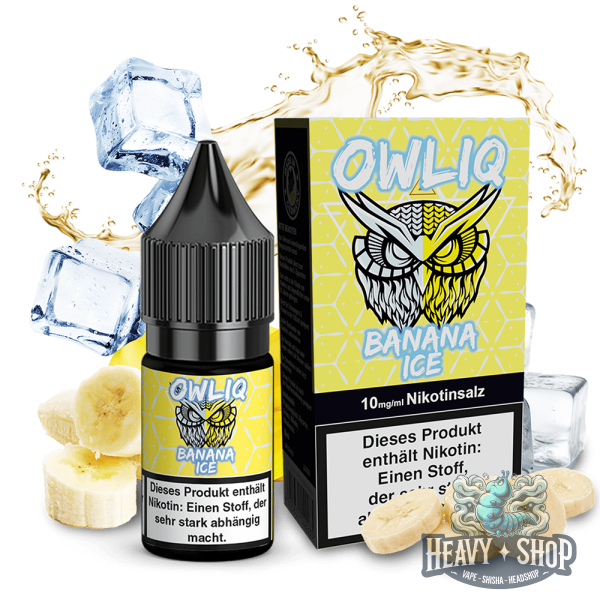 OWLIQ | Nic Salt Liquid | Banana Ice | 10mg
