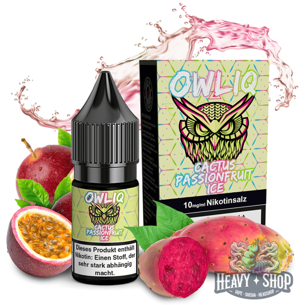 OWLIQ | Nic Salt Liquid | Cactus Passionsfrucht Ice | 10mg