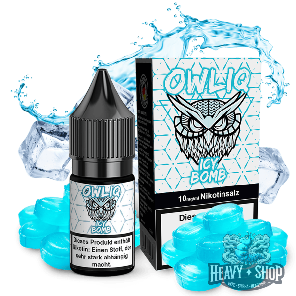 OWLIQ | Nic Salt Liquid | ICY Bomb | 10mg