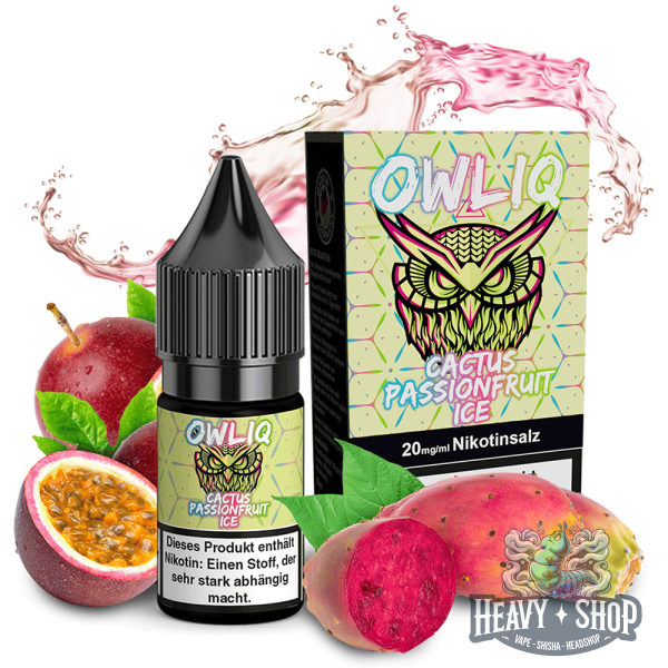 OWLIQ | Nic Salt Liquid | Cactus Passionsfrucht Ice | 20mg