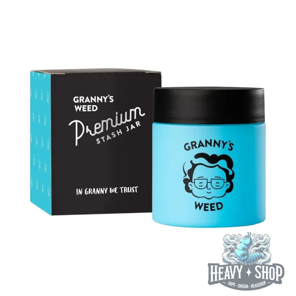 Grannys | Premium Stash Jar Blau