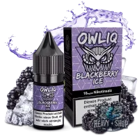 OWLIQ | Nic Salt Liquid | Blackberry Ice | 10mg