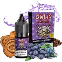 OWLIQ | Nic Salt Liquid | Blaubeer Zimtschnecke | 10mg