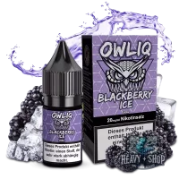 OWLIQ | Nic Salt Liquid | Blackberry Ice | 20mg