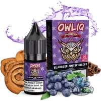 OWLIQ | Nic Salt Liquid | Blaubeer Zimtschnecke | 20mg