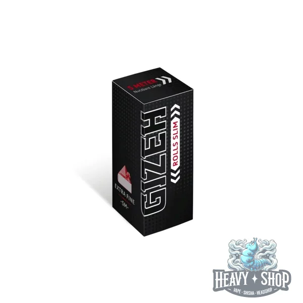 Gizeh | BLACK Rolls Slim | 5 Meter