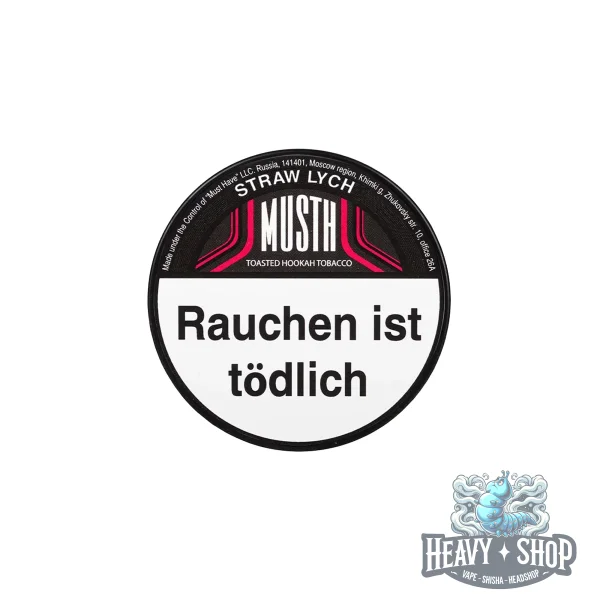 Must H | Straw Lych | 125g