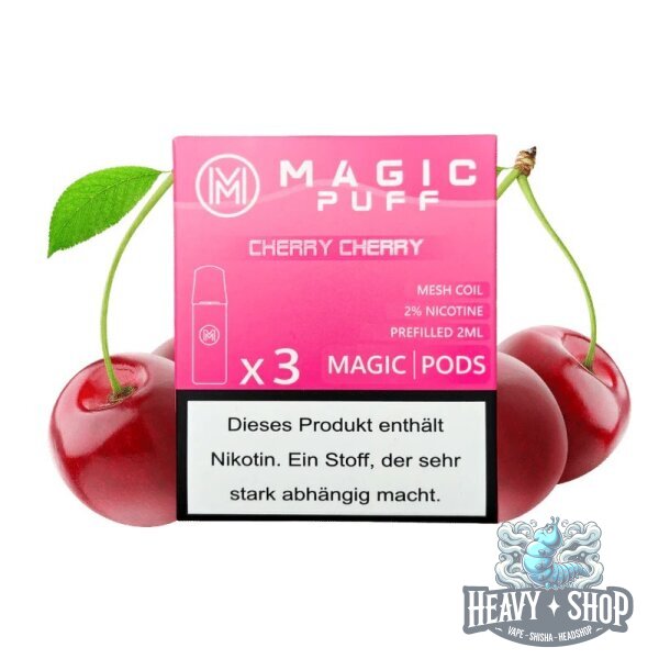 Magic Puff | Pod | Cherry Cherry | 20mg/ml | 3 Stück