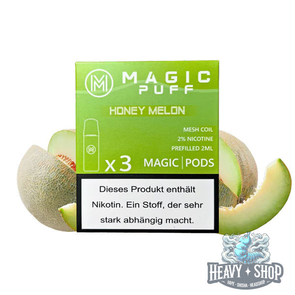 Magic Puff | Pod | Honey Melon | 20mg/ml | 3 Stück