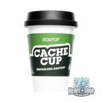 HEMPER | Cache Cup | Rauchfreier Aschenbecher | Weiß