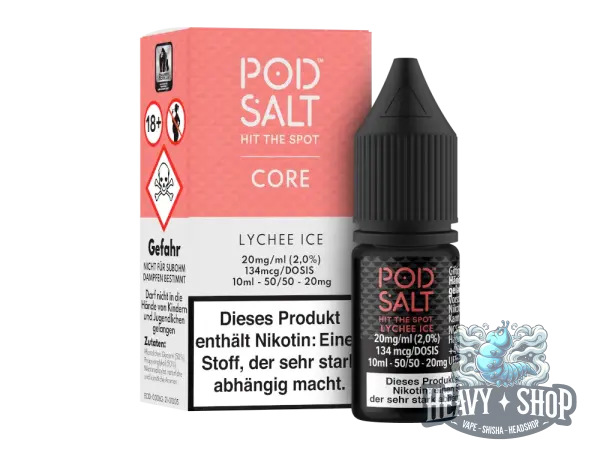 POD Salt | Core | Lychee Ice | NicSalt 20mg